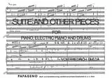 Friedrich Gulda Notenblätter Suite and other Pieces