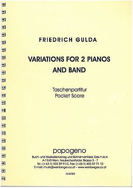 Friedrich Gulda Notenblätter Variations