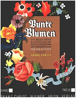  Notenblätter Bunte Blumen