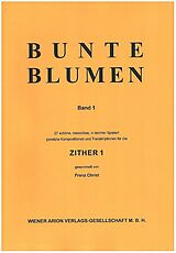  Notenblätter Bunte Blumen Band 1
