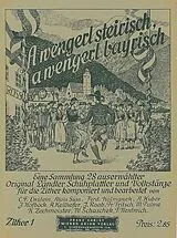  Notenblätter A wengerl steirisch, a wengerl bayrisch
