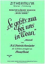  Notenblätter So gehts zua bei uns in Wean