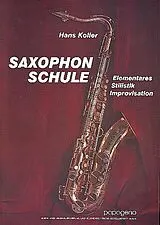 Hans Koller Notenblätter Saxophonschule