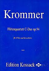 Franz Vinzenz Krommer Notenblätter Quartett C-Dur op.94