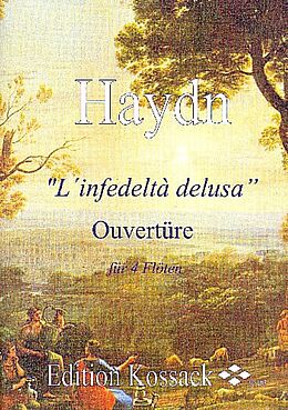 Franz Joseph Haydn Notenblätter Linfedelta delusa Ouvertüre
