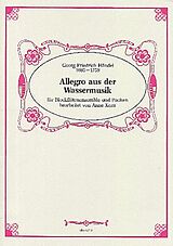 Georg Friedrich Händel Notenblätter Allegro aus der Wassermusik
