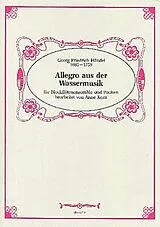 Georg Friedrich Händel Notenblätter Allegro aus der Wassermusik