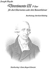 Franz Joseph Haydn Notenblätter Divertimento III F-Dur