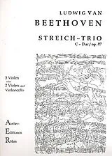 Ludwig van Beethoven Notenblätter Trio D-Dur op.87 für 3 Violen