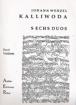 Johann Wenzel Kalliwoda Notenblätter 6 Duos für 2 Violinen