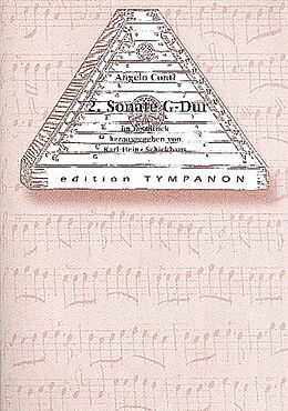 Angelo Conti Notenblätter Sonate G-Dur Nr.2