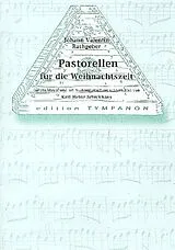 Johann Valentin Rathgeber Notenblätter Pastorellen für die Weihnachtszeit