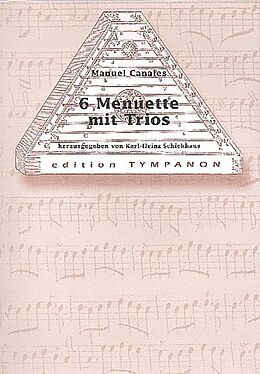 Manuel Canales Notenblätter 6 Menuette mit Trios
