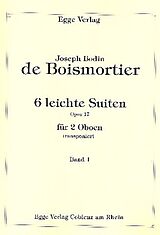 Joseph Bodin de Boismortier Notenblätter 6 leichte Suiten op.17 Band 1 (Nr.1-3)