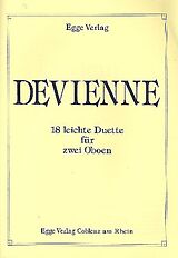 Francois Devienne Notenblätter 18 leichte Duette