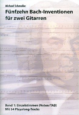Johann Sebastian Bach Notenblätter 15 Inventionen Band 1