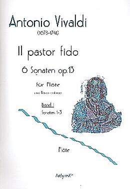 Antonio Vivaldi Notenblätter Il pastor fido op.13 Band 1 (Nr.1-3)