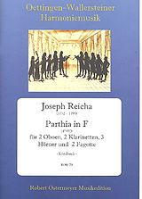 Joseph Reicha Notenblätter Parthia F-Dur für 2 Oboen