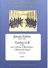 Joseph Reicha Notenblätter Parthia B-Dur für 2 Oboen, 2 Klarinetten