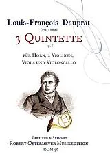Louis-Francois Dauprat Notenblätter 3 Quintette op.6 - Quintett F-Dur op.6 No.1