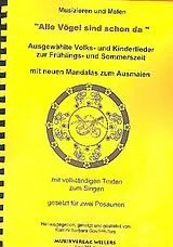  Notenblätter Alle Vögel sind schon da Volkslieder