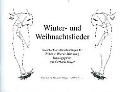 Cornelia Mayer Notenblätter Winter-und Weihnachtslieder