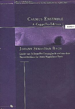 Johann Sebastian Bach Notenblätter Lieder aus Schemellis Gesangbuch und aus