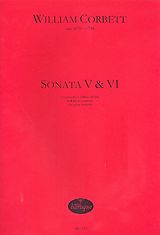 William Corbett Notenblätter Sonata op.2,5 und op.2,6 für
