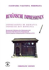 Cleopatra Valentina Perepelita Notenblätter Rumänische Impressionen für 2 Klarinetten in B
