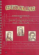  Notenblätter Geburtstagskalender