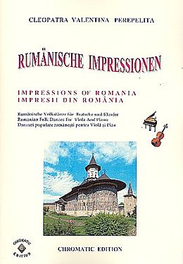 Cleopatra Valentina Perepelita Notenblätter Rumänische Impressionen für