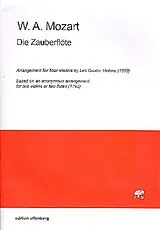 Wolfgang Amadeus Mozart Notenblätter Die Zauberflöte