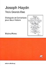 Franz Joseph Haydn Notenblätter 3 grands duos für 2 Violinen