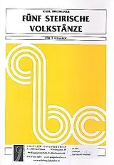 Karl Hirzberger Notenblätter 5 Steirische Volkstänze