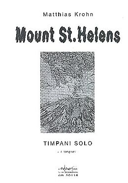 Matthias Krohn Notenblätter Mount St. Helens