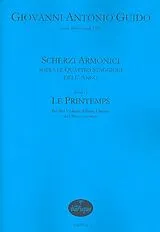Giovanni Antonio Guido Notenblätter Scherzi armonici Band 1 - Le printemps