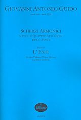 Giovanni Antonio Guido Notenblätter Scherzi armonici Band 2 - Leste