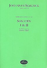 Johannes Schenck Notenblätter Sonaten Nr.1 und 2 für Viola da Gamba und Bc