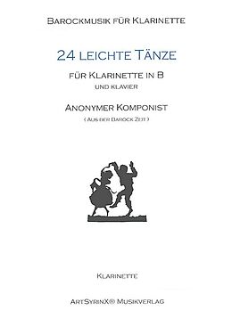 Anonymus Notenblätter 24 leichte Tänze