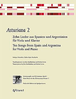  Notenblätter Asturiana Band 2