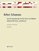 Robert Schumann Notenblätter 3 Romanzen op.94