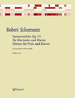 Robert Schumann Notenblätter Fantasiestücke op.73