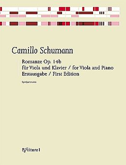 Camillo Schumann Notenblätter Romanze op.14b