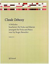 Claude Debussy Notenblätter 4 Préludes