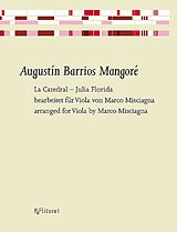 Augustin Barrios Mangore Notenblätter La Catedral - Julia Florida