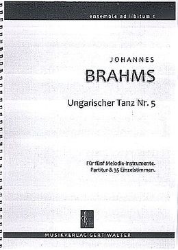 Johannes Brahms Notenblätter Ungarischer Tanz Nr.5