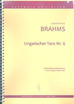 Johannes Brahms Notenblätter Ungarischer Tanz Nr.6 für flexibles Ensemble