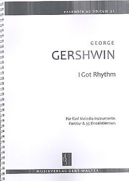 George Gershwin Notenblätter I got Rhythm