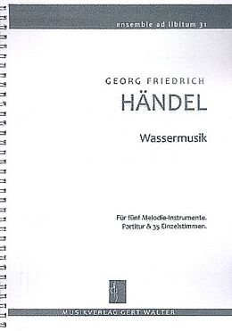 Georg Friedrich Händel Notenblätter Alla Hornpipe aus Wassermusik