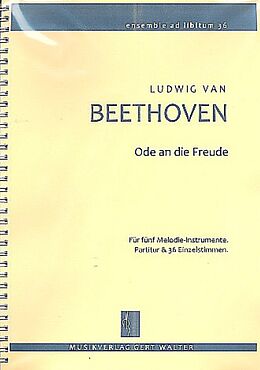 Ludwig van Beethoven Notenblätter Ode an die Freude